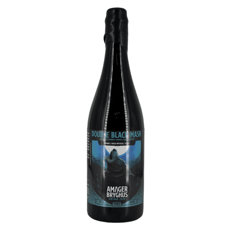 Amager Bryghus - Double Black Mash Wheated Barrel 75cl