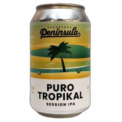 Cervecera Península - Puro Tropikal 33cl