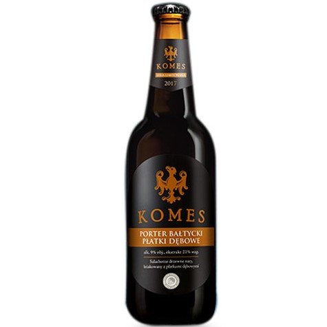 Browar Fortuna - Komes Porter Bałtycki Płatki Dębowe 50cl