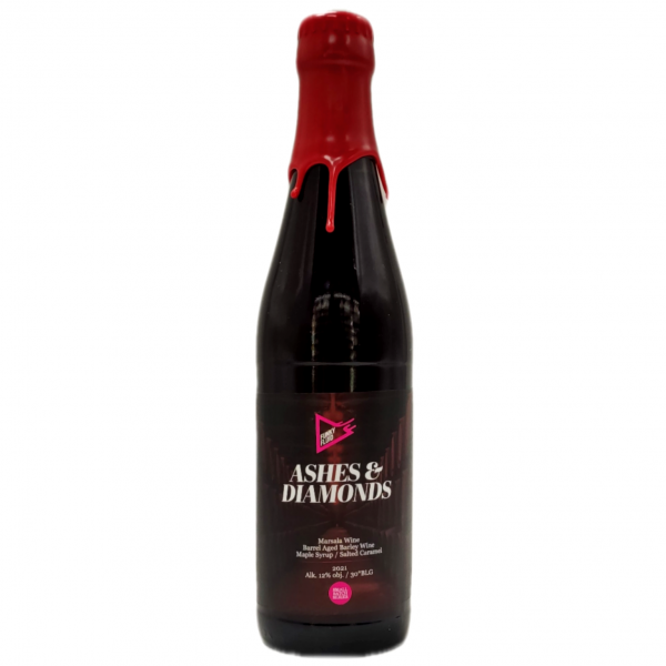 1. Browar Funky Fluid - Ashes & Diamonds: Marsala Wine / Maple Syrup / Salted Caramel 33cl