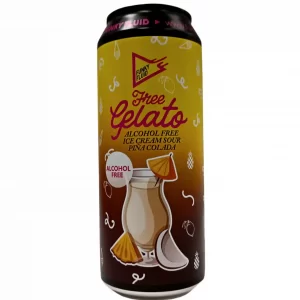 Browar Funky Fluid  Free Gelato: Pina Colada 50cl - Beermacia