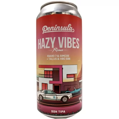 Cervecera Península - Hazy Vibes Remix: Idaho 7 & Simcoe x Talus & HBC-586 44cl