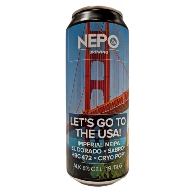 Browar Nepomucen - Let's Go to the USA! 50cl