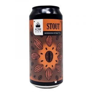 KOM Beer  STOUT 44cl - Beermacia