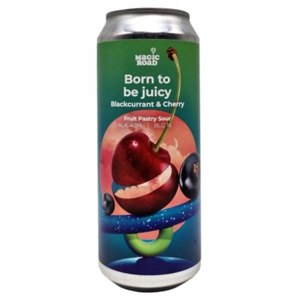 Magic Road - Born To Be Juicy Blackcurrant & Cherry 50cl