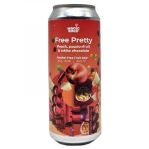 Magic Road – Free Pretty Peach, Passionfruit & White Chocolate 50cl