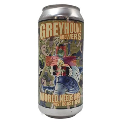 Greyhound Brewers - World Needs Hops 44cl
