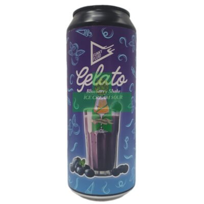 Funky Fluid - Gelato: Blueberry Shake 50cl