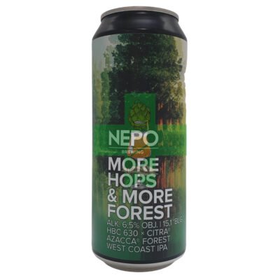 Nepomucen - More Hops & More Forest 50cl