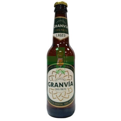 Cervezas GranVía - Lager 33cl