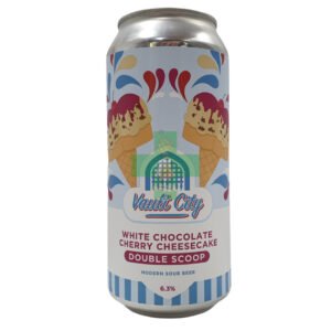 Vault City Brewing  White Chocolate Cherry Cheesecake Double Scoop 44cl - Beermacia