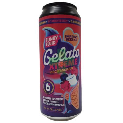 Funky Fluid - Gelato XTREME: Blueberry Raspberry Banana S'mores 50cl