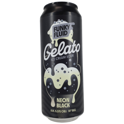 Funky Fluid - Gelato: Neon Black 50cl