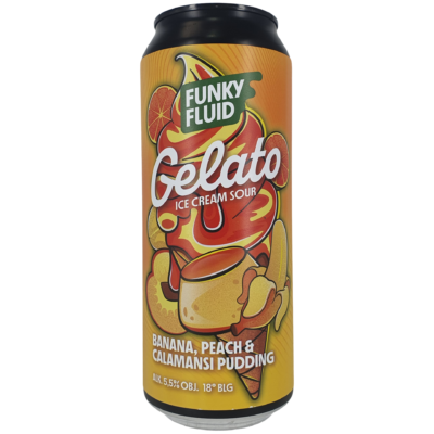 Funky Fluid - Gelato: Banana Peach & Calamansi Pudding 50cl