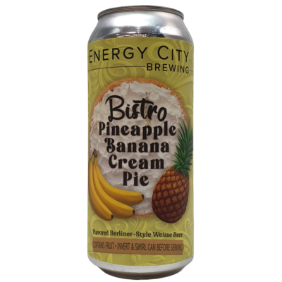 Energy City Brewing - Bistro Pineapple Banana Cream Pie 47.5cl