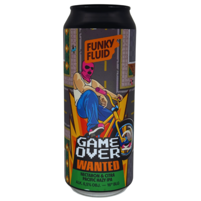 Funky Fluid - Game Over: Wanted 50cl