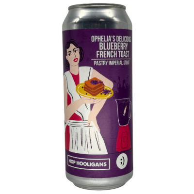 Hop Hooligans – Ophelia’s Delicious Blueberry French Toast 50 cl