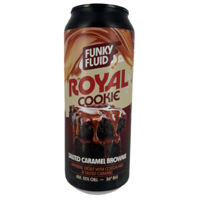 Funky Fluid – Royal Cookie: Salted Caramel Brownie 50 cl