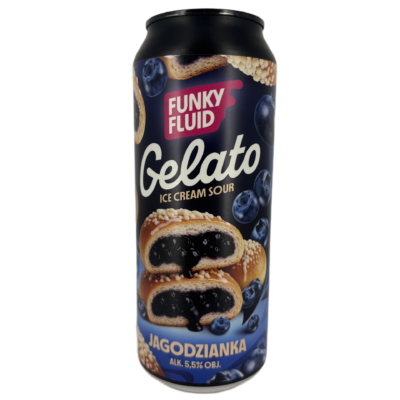 Funky Fluid – Gelato: Jagodzianka 50 cl
