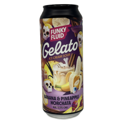 Funky Fluid – Gelato: Banana & Pineapple Horchata 50cl