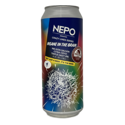 Nepo Brewing – Crazy Lines Series: Insane In the Brain 50cl