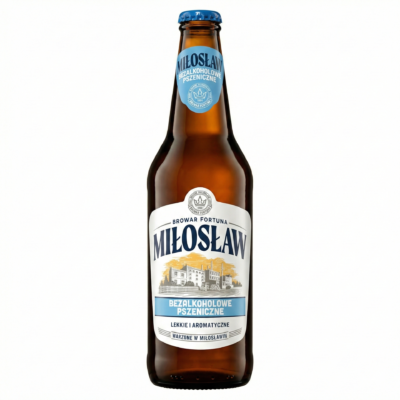 Fortuna – Miłosław Bezalkoholowe Pszeniczne 50 cl