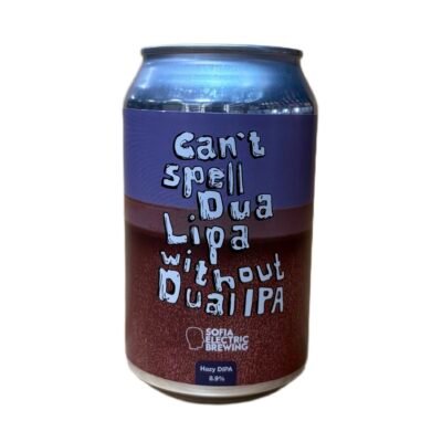 Sofia Electric – Can’t Spell Dua Lipa Without Dual IPA 44 cl