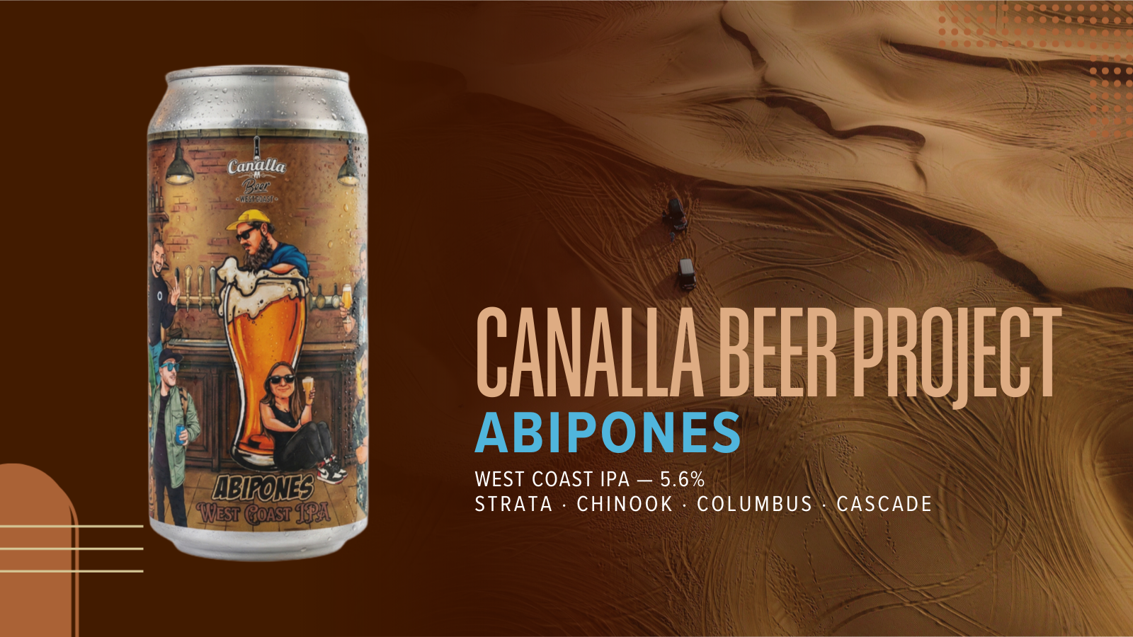 Brown and Gold Bold Desert Landscape YouTube Thumbnail