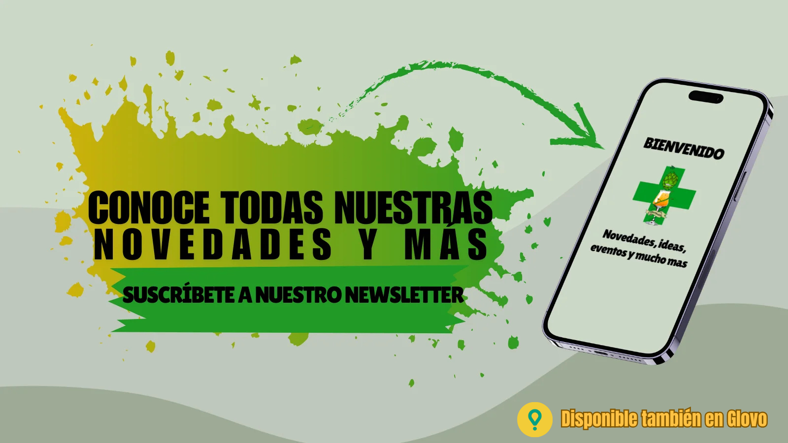 Disponible también en Glovo