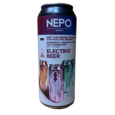 Nepo – Meet Our Friends: Electric Beer (Sofia Electric Collab) 50 cl