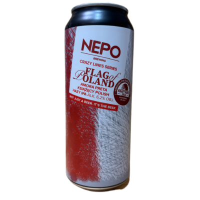 Nepo Brewing – Crazy Lines Series: Flag of Poland 50 cl