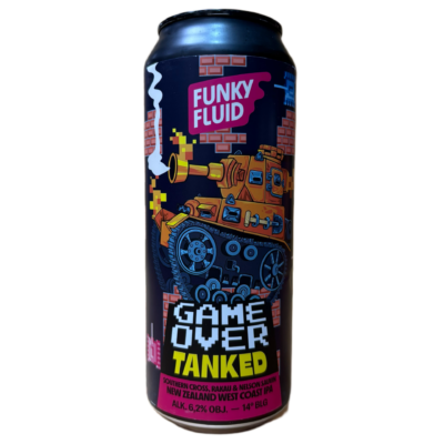 Funky Fluid – Game Over: Tanked 50 cl