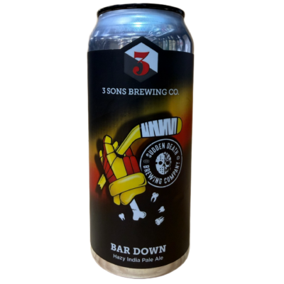 3 Sons Brewing Co. – Bar Down (Sudden Death Collab) 47.3 cl
