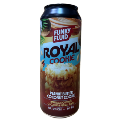 Funky Fluid – Royal Cookie: Peanut Butter Coconut Cookie 50 cl