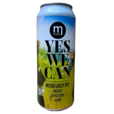Maryensztadt – YES WE CAN Micro Hazy IPA (Mosaic, Elani) 50 cl
