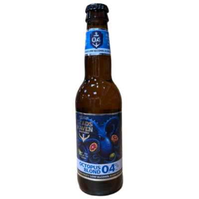 Stadshaven Brouwerij – Octopus Blond Non-Alcoholic 33 cl