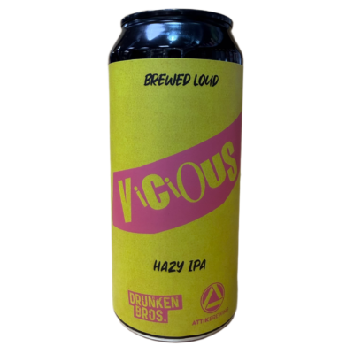 Drunken Bros – Vicious (Attik Brewing Collab) 44 cl